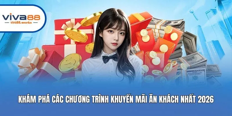 Khám phá các chương trình khuyến mãi ăn khách nhất 2026
